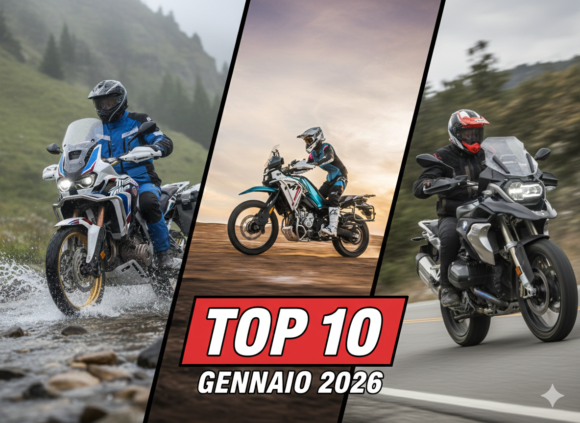 Mercato Moto Gennaio 2026: Le Crossover dominano, volano Honda e i nuovi player