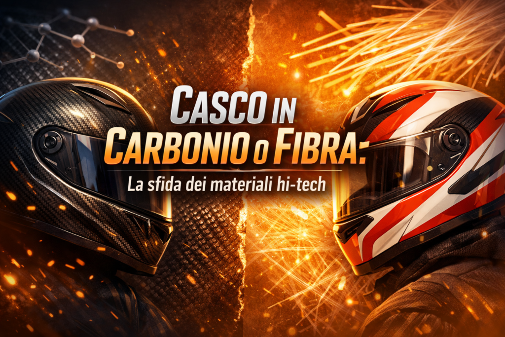 Casco in Carbonio o Fibra