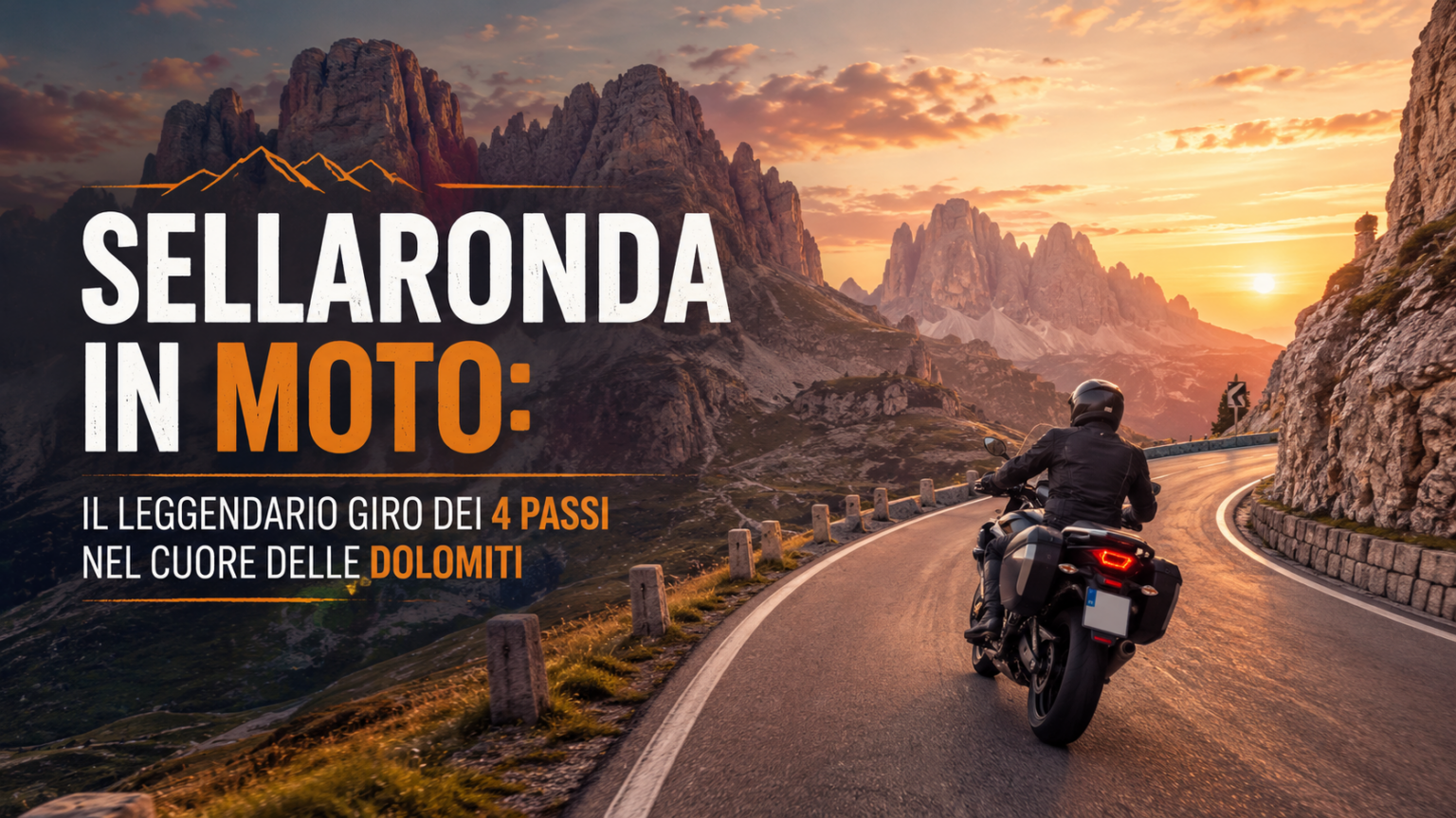 Sellaronda in Moto: Itinerario dei 4 Passi delle Dolomiti