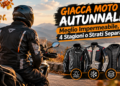giacca moto autunnale
