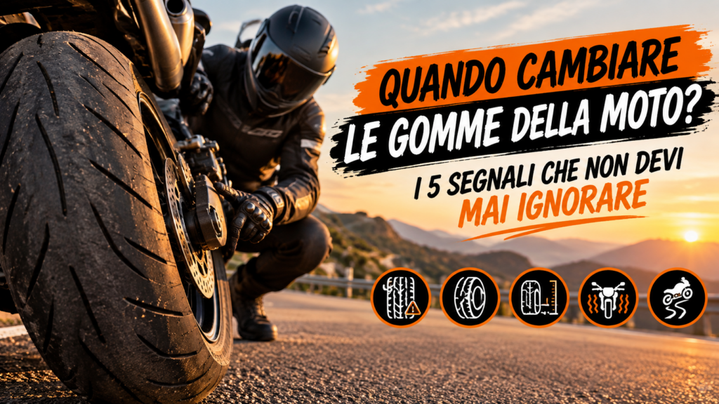 quando cambiare le gomme della moto