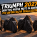 Triumph 2027: Quattro Nuove Moto in Arrivo per un’Offensiva Senza Sosta